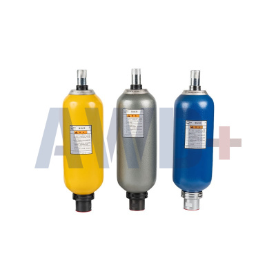 NXQ-A-16/31.5-L-Y - Аккумулятор пневмогидравлический баллонный, V=16л, Рмакс=315бар, G2", (NBR, -20°C...+85°C ), газовый клапан 5/8” UNF