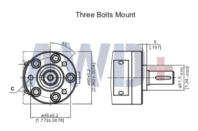 Гидромотор M+S MM 8 C