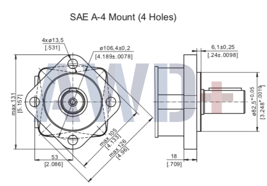 Гидромотор M+S MS 250 C