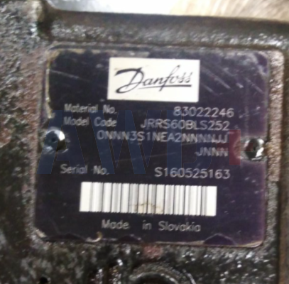 83022246 / JRRS60BLS2520NNN3S1NEA2NNNNJJJNNN Аксиально-поршневой насос Danfoss JRRS60
