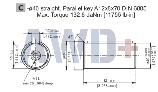 Гидромотор M+S MT 250 C