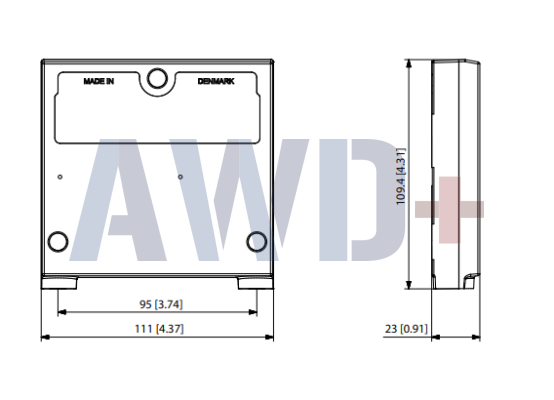 157B2000 Сливная секция PVG 32 Danfoss