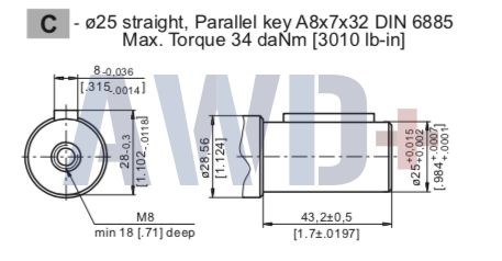 Гидромотор M+S MR 160 C