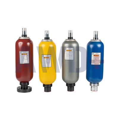 NXQ-A-16/31.5-L-Y - Аккумулятор пневмогидравлический баллонный, V=16л, Рмакс=315бар, G2", (NBR, -20°C...+85°C ), газовый клапан 5/8” UNF