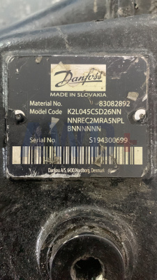 83082892 / K2-L-045C-SD-26-NN-NN-R-E-C2MR-A5N-PLB-NNN-NNN Аксиально-поршневой насос Danfoss K2L045